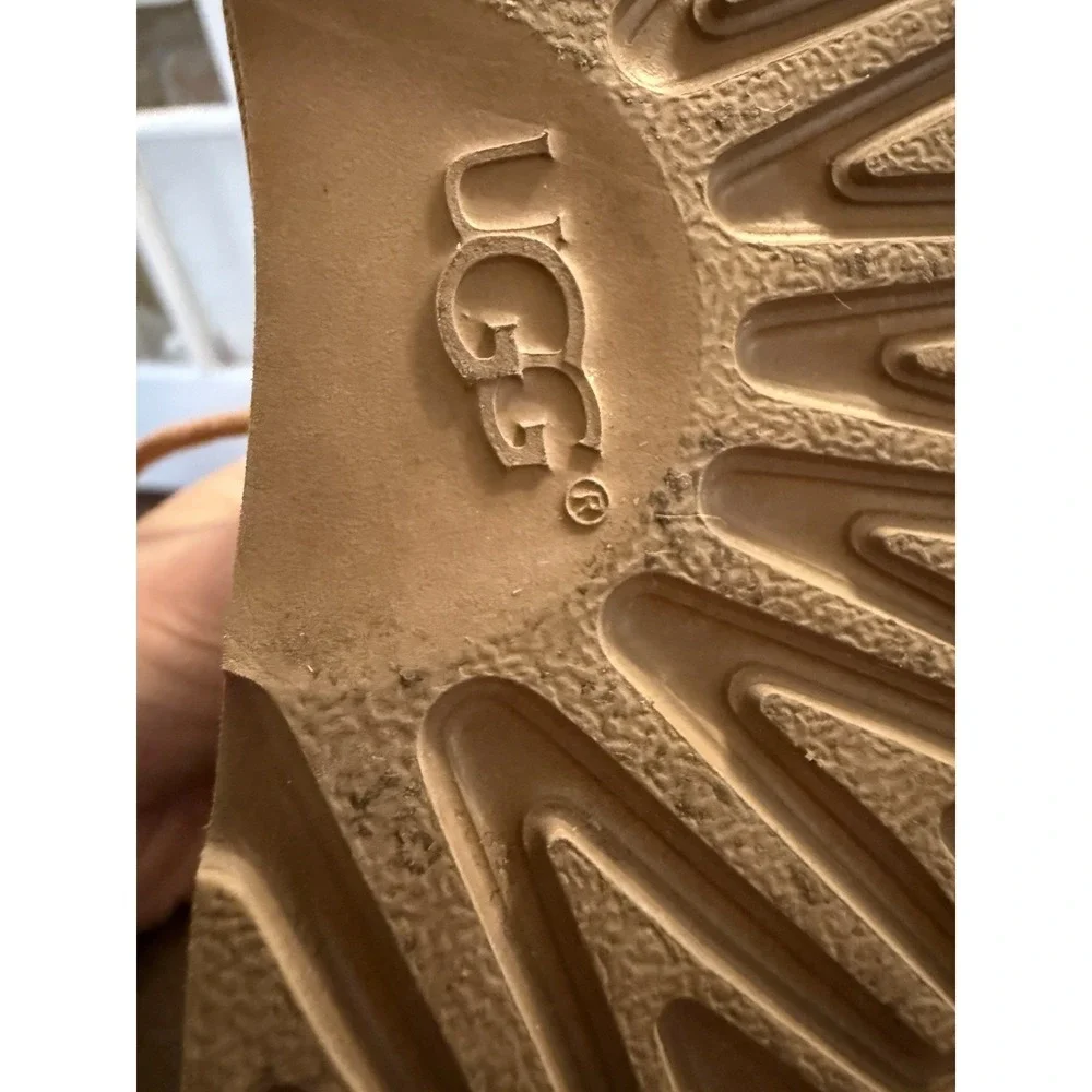 Ugg Neumel II Chestnut Suede Toddler Kids chukka Boots Size 6